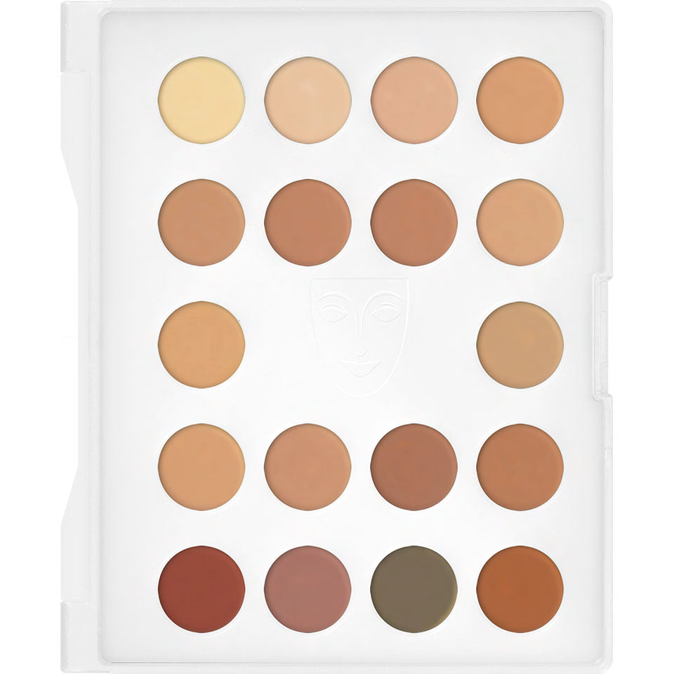 Kryolan Professional 71018 Camouflage Mini Palette 18 Color