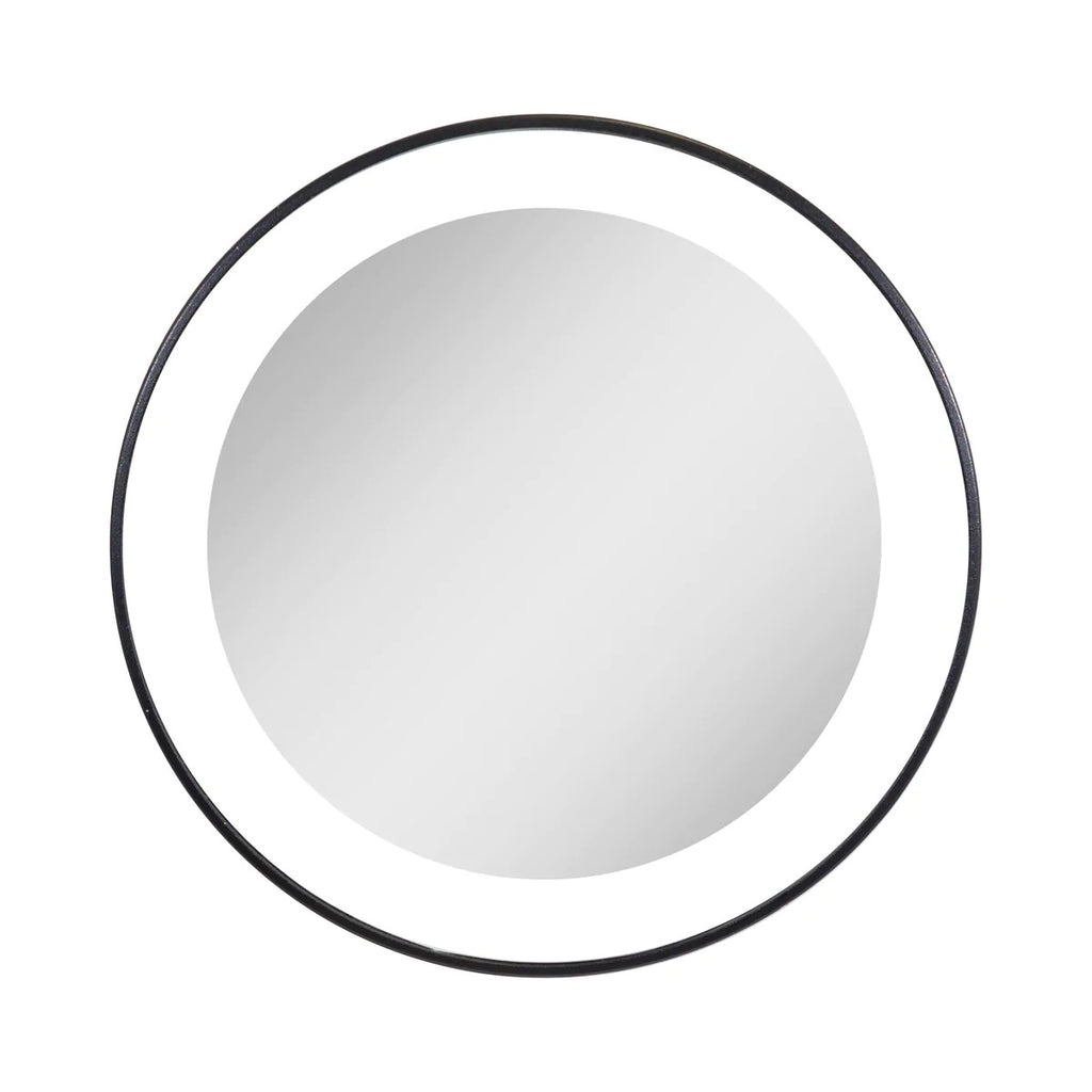 Zadro MLED15X 3.5" Round Mini LED Ring Lighted Spot Hand Mirror