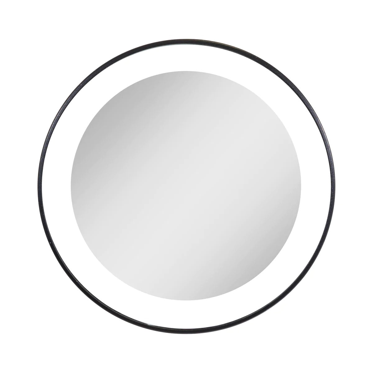 Zadro MLED15X 3.5" Round Mini LED Ring Lighted Spot Hand Mirror