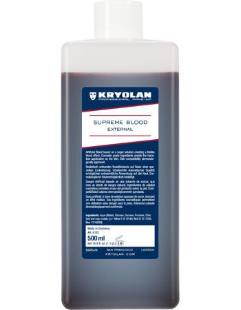 Kryolan Professional 4183 Supreme Blood External 16 oz