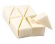 NBS Sponge Synthetic Latex Free Precut 4x3x1 Inch Single Pack