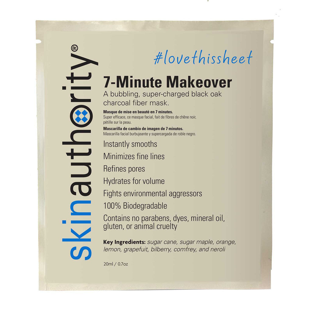 Skin Authority 7 Minute Makeover Mask (1 Pack)