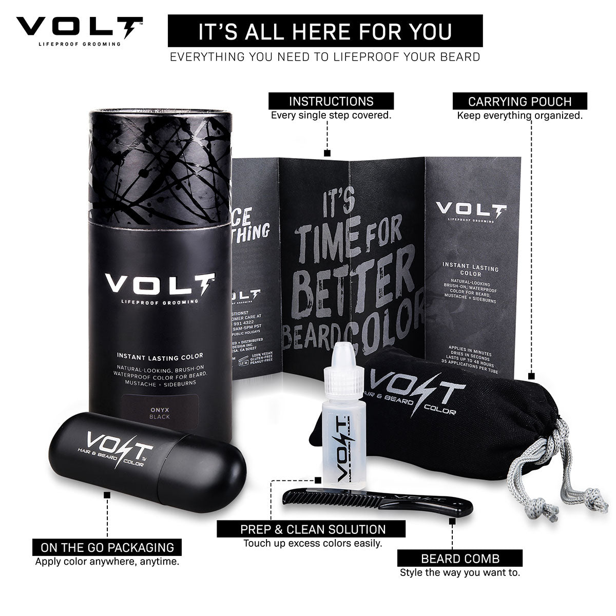 EBA Volt Instant Beard Color