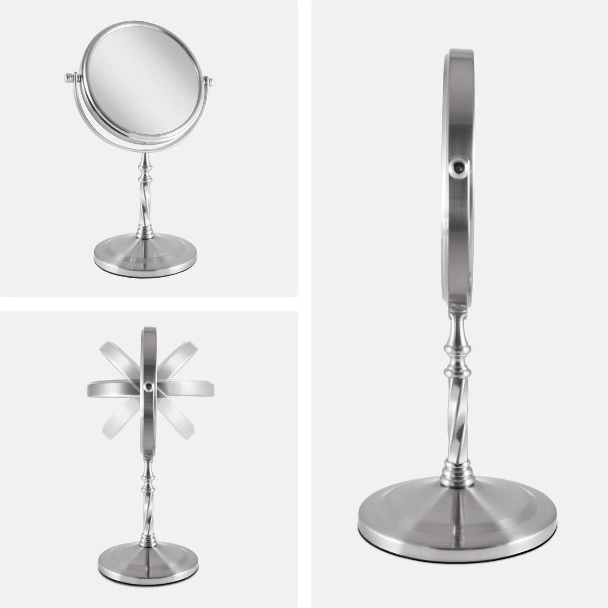 Zadro VAN45 Two-sided Vanity Swivel Mirror 5X/1X