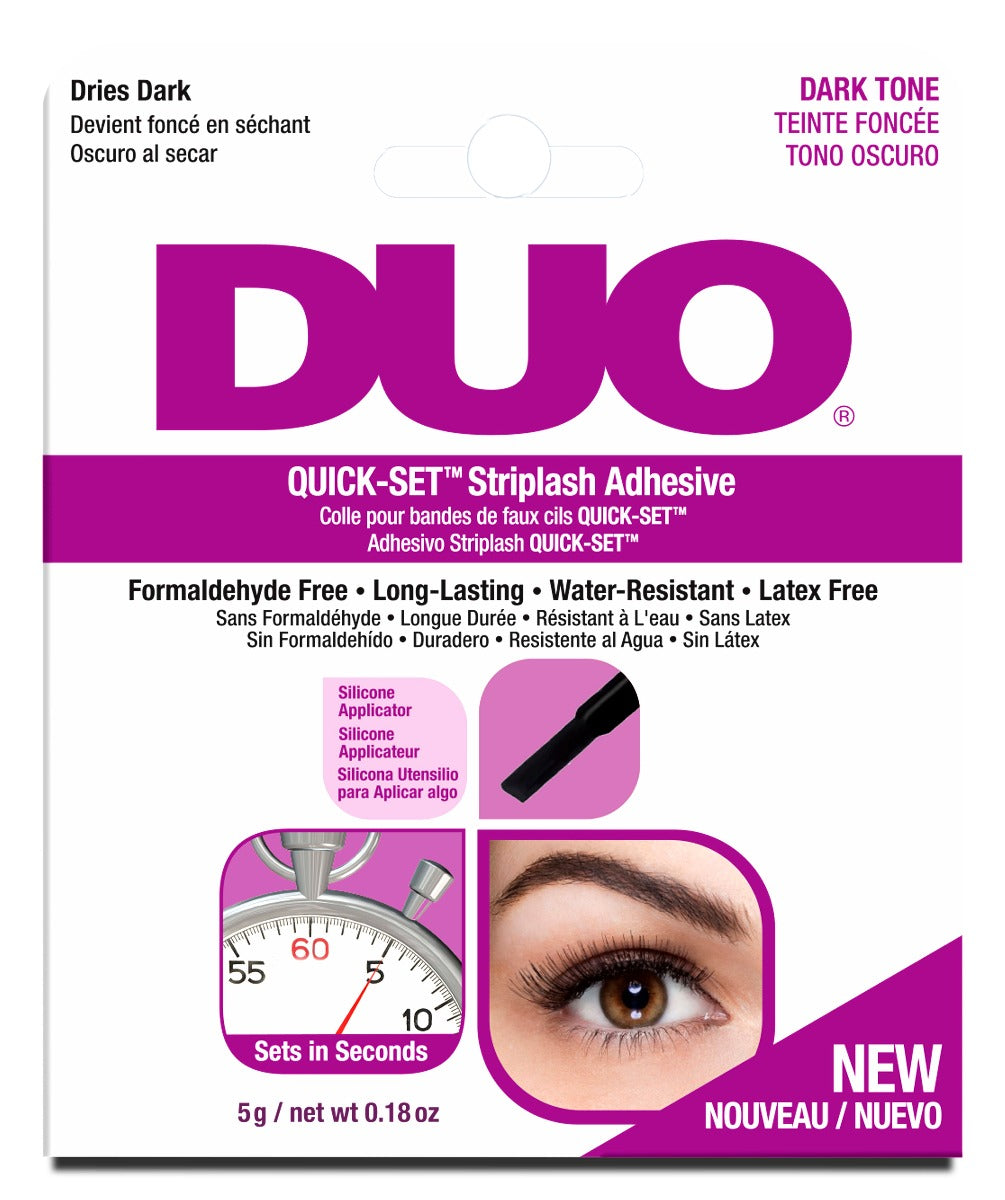 Duo Quick-Set Striplash Adhesive Dark 0.18oz