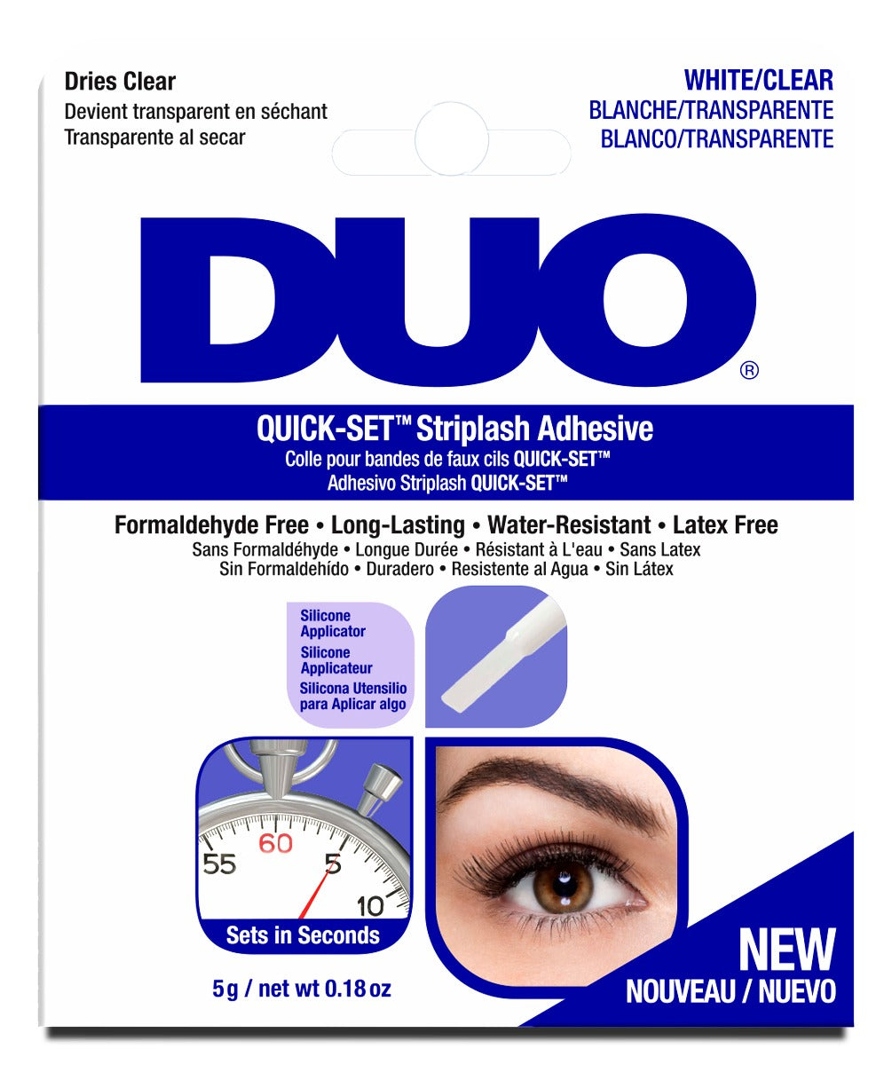 Duo Quick-Set Striplash Adhesive Clear 0.18oz