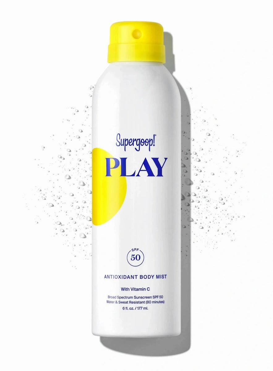 Supergoop! PLAY Antioxidant Body Mist SPF 50 with Vitamin C 6oz