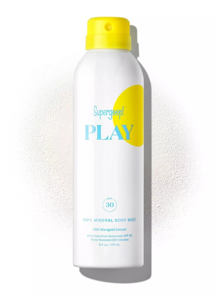 Supergoop! PLAY 100% Mineral Body Mist SPF 30 with Marigold Extract