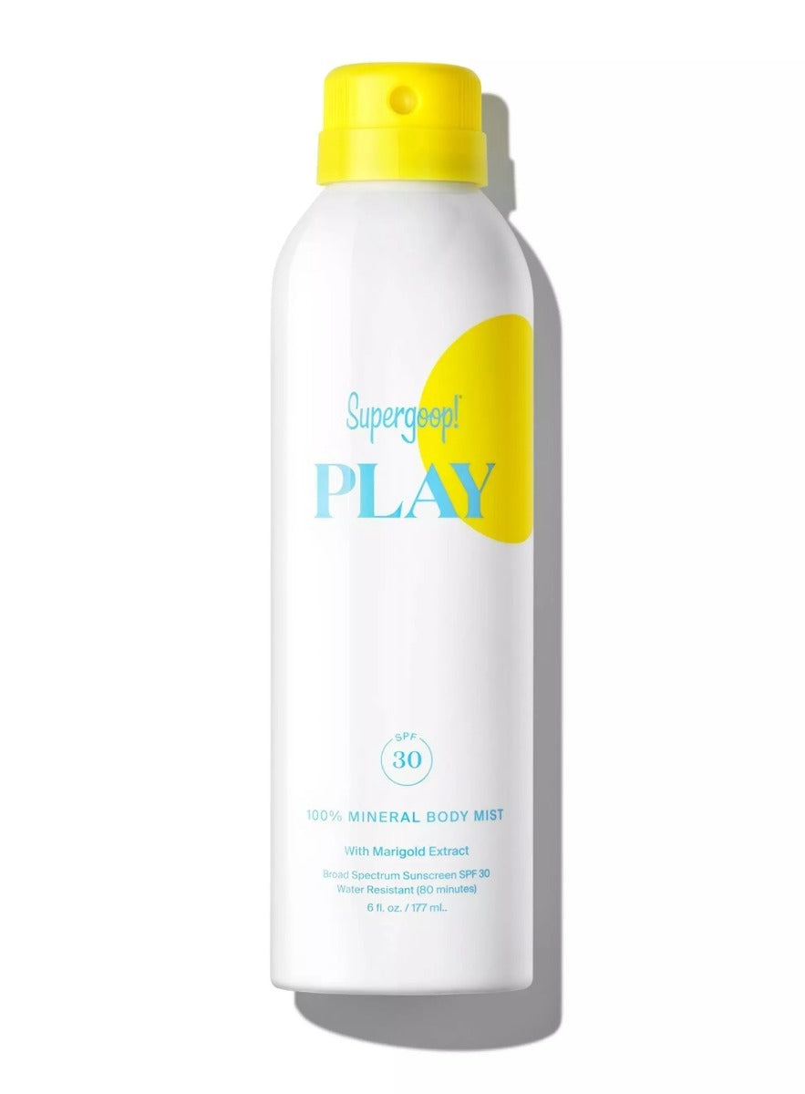 Supergoop! PLAY 100% Mineral Body Mist SPF 30 with Marigold Extract