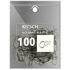 Kitsch Pro No-Snag Elastic Brown 100ct