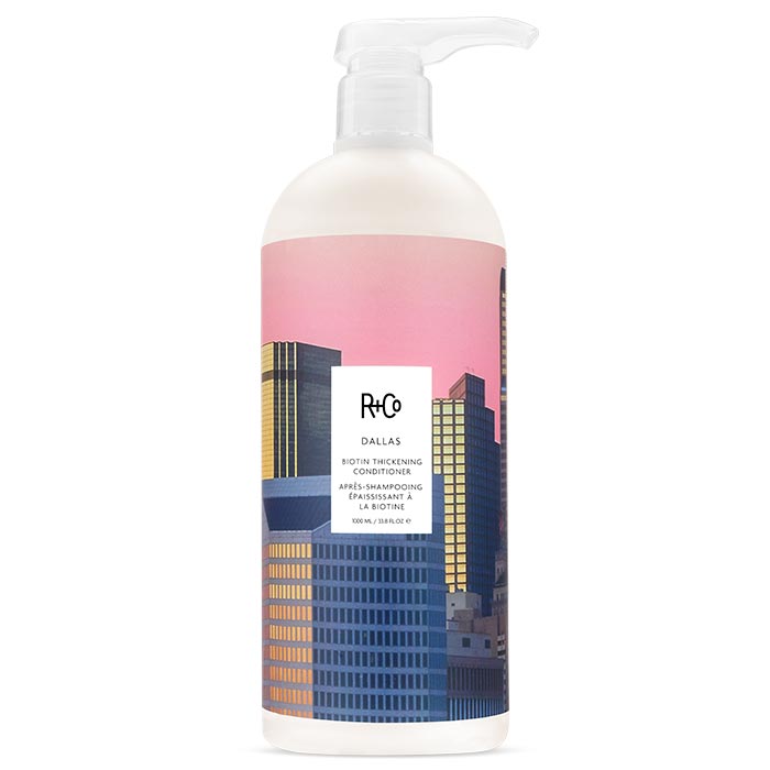 R+Co Dallas Biotin Thickening Conditioner - Liter 33.8 oz