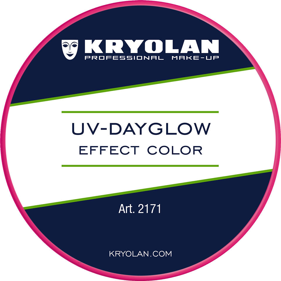 Kryolan Professional 2171 UV-Dayglow Effect Color 8 ML - Pink