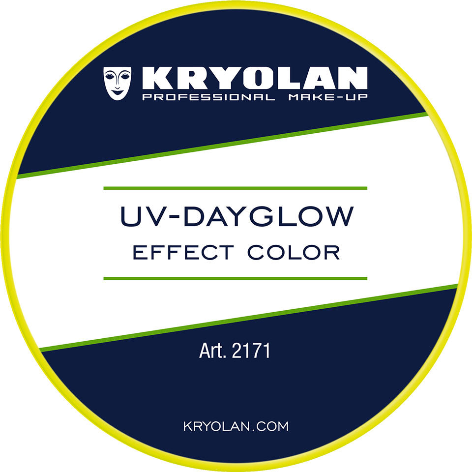 Kryolan Professional 2171 UV-Dayglow Effect Color 8 ML - Yellow