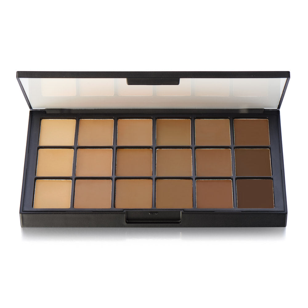 Ben Nye HDFP-14 Olive Brown Matte HD Foundation Palette