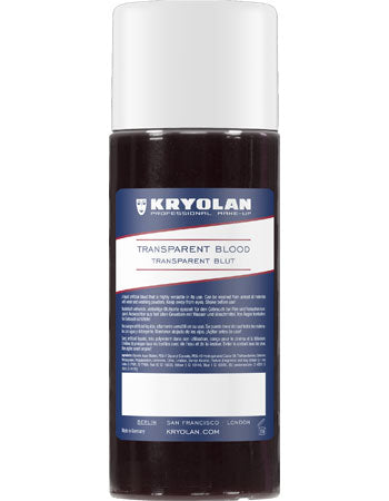 Kryolan Professional 4002 Transparent Blood 250 ML