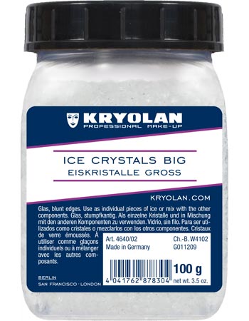 Kryolan Professional 4640/02 Crystals Big 100g