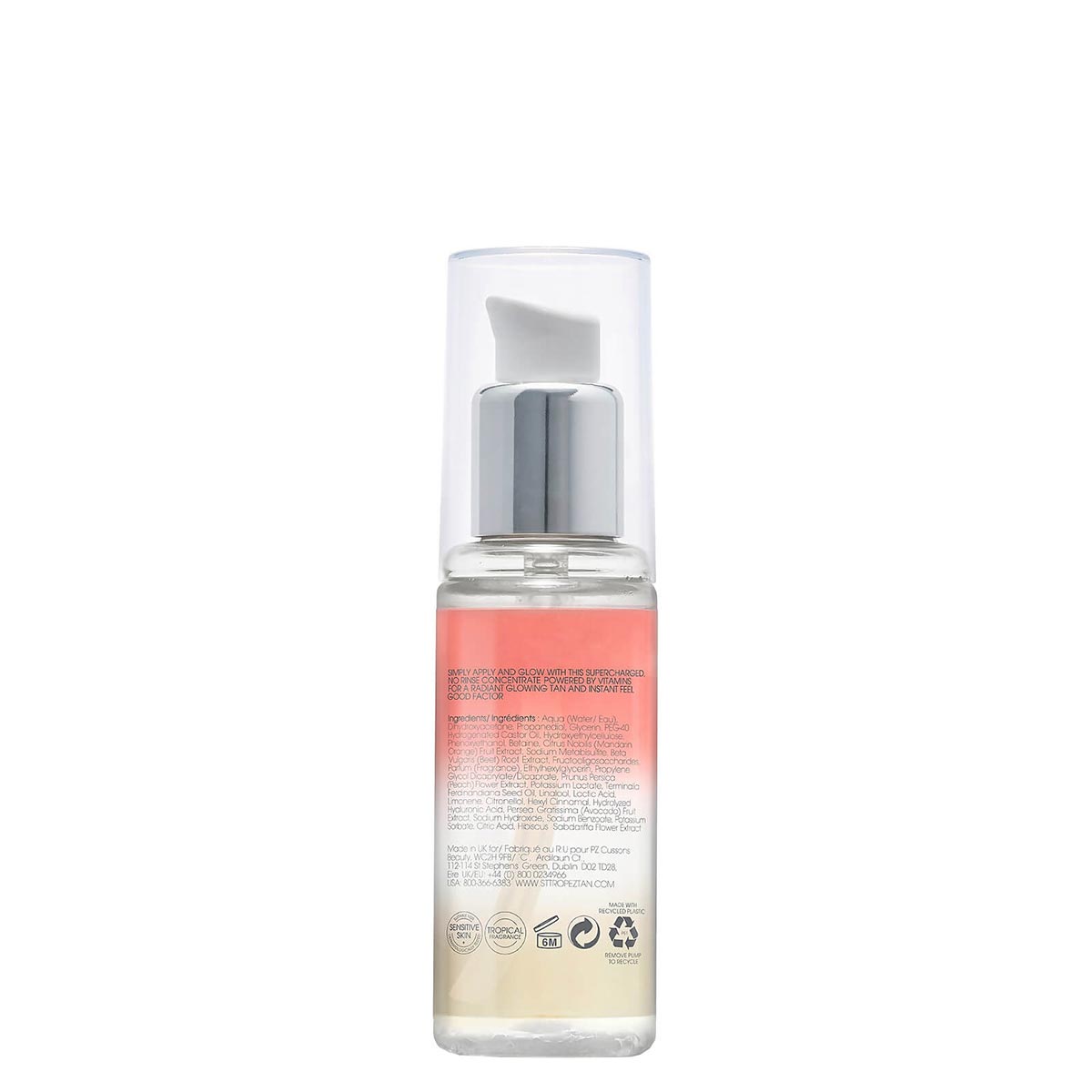 St. Tropez Self Tan Purity Vitamins Bronzing Water Face Serum 1.6oz
