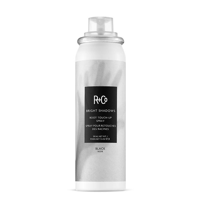 R+Co Bright Shadows Root Touch-Up Spray 1.5oz - Black