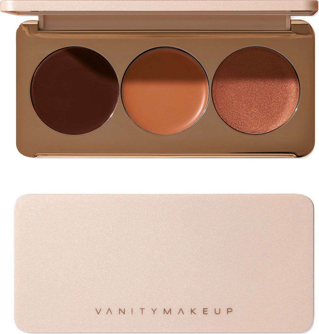 Vanity Makeup Sculpt & Glow Palette Dark