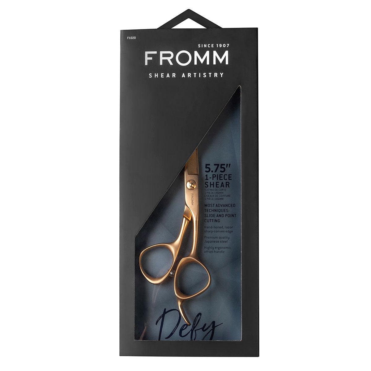 Fromm Diane F1024 Defy 5.75" Gold 1-Piece Shear