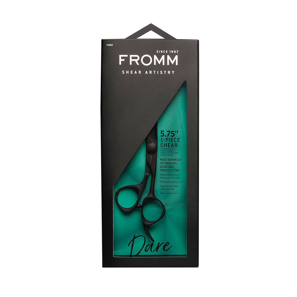 Fromm Diane F1022 Dare 5.75" Black 1-Piece Shear