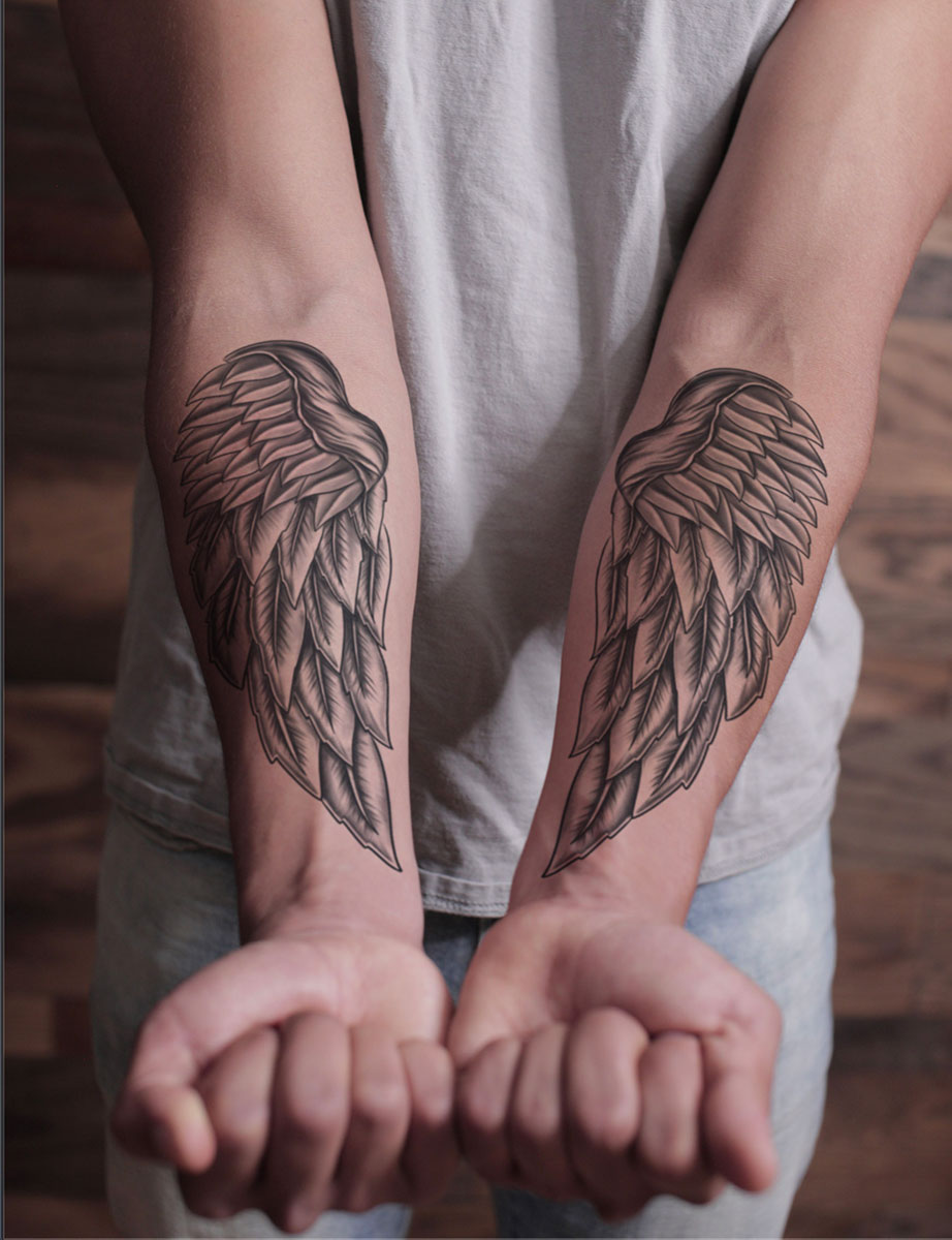 Hook Up Tattoos Single Tattoo Arc Angel