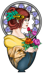 Hook Up Tattoos Single Tattoo Lady in Yellow