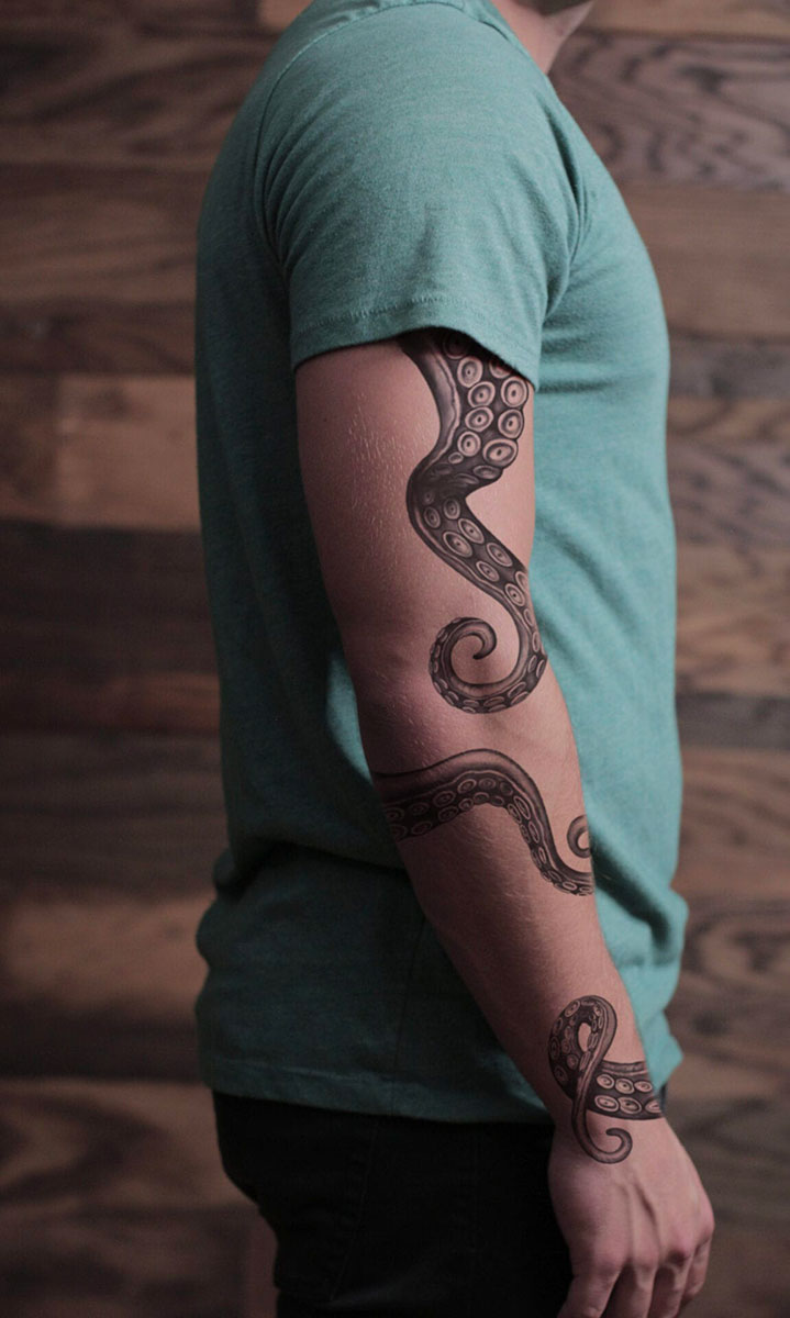 Hook Up Tattoos Tentacle Filler Tattoo