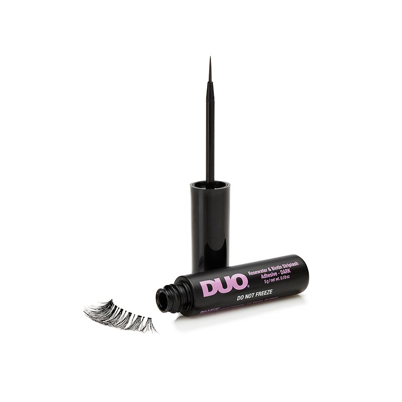 Duo Rosewater & Biotin Striplash Adhesive - Dark 0.18oz