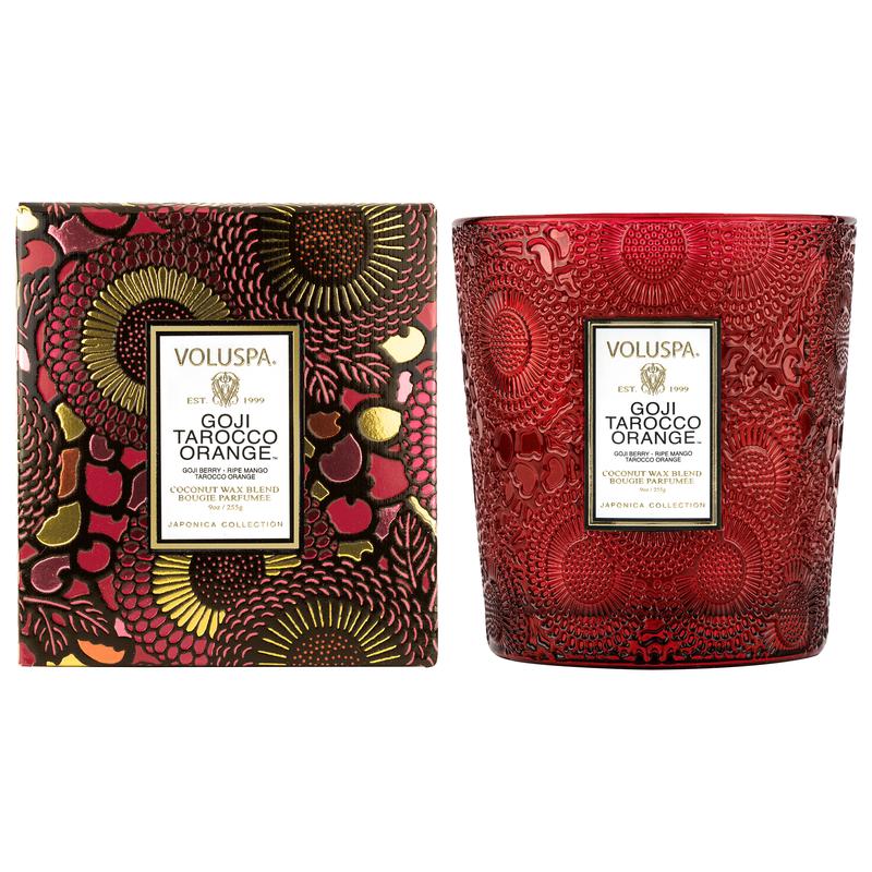 Voluspa Japonica Goji Tarocco Orange Classic Candle 9oz