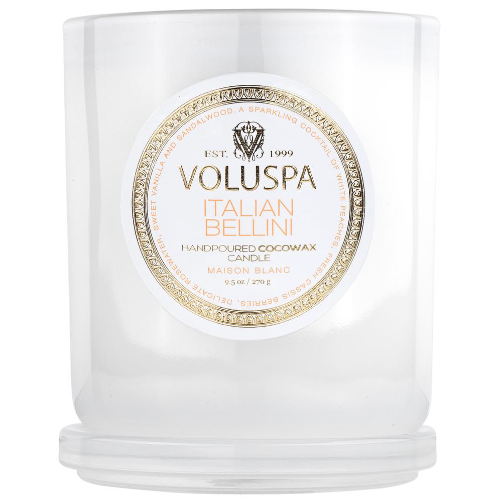 Voluspa Maison Blanc Italian Bellini Classic Candle 9.5oz