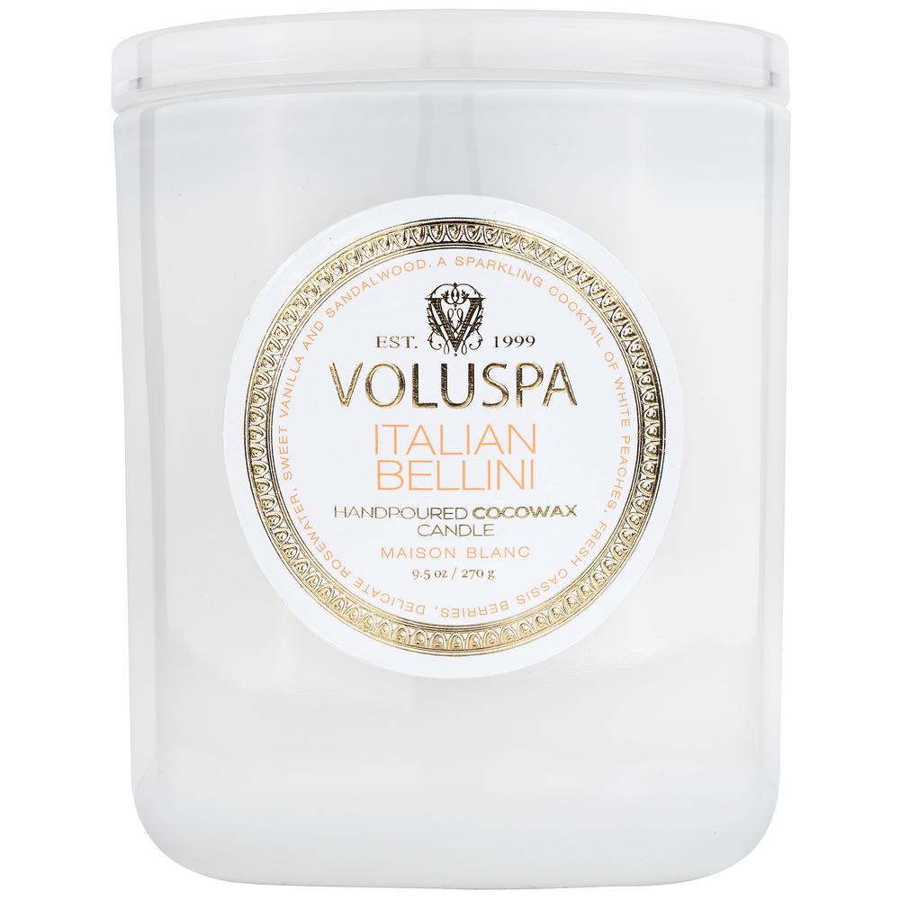 Voluspa Maison Blanc Italian Bellini Classic Candle 9.5oz