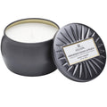 Voluspa Vermeil Makassar Ebony & Peach Mini Tin Candle 4.5oz