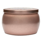 Voluspa Vermeil Sparkling Rose Mini Tin Candle 4.5oz