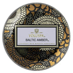 Voluspa Japonica Baltic Amber Mini Tin Candle 4oz