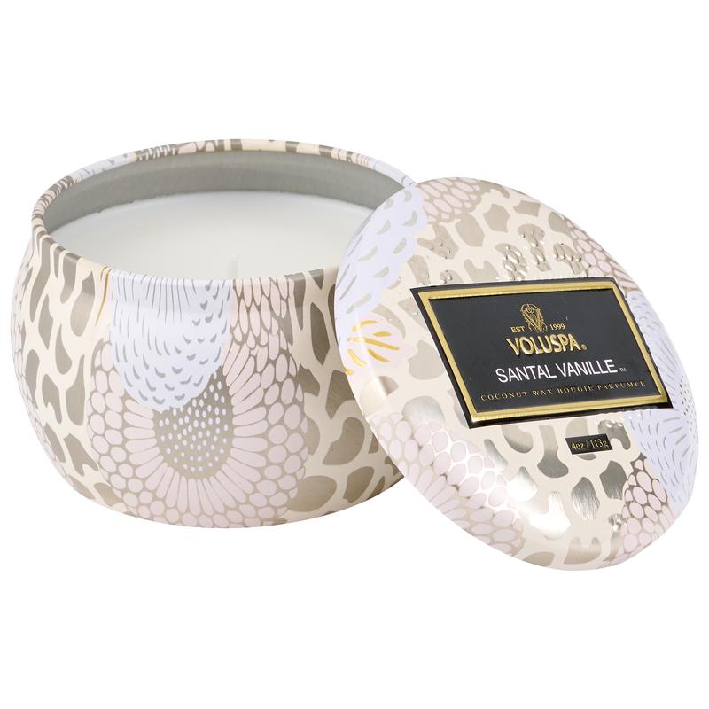 Voluspa Japonica Santal Vanille Mini Tin Candle 4oz