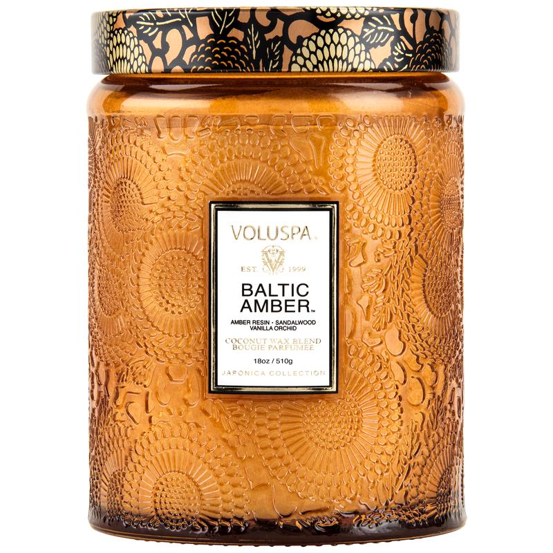 Voluspa Japonica Baltic Amber Large Jar Candle 18oz