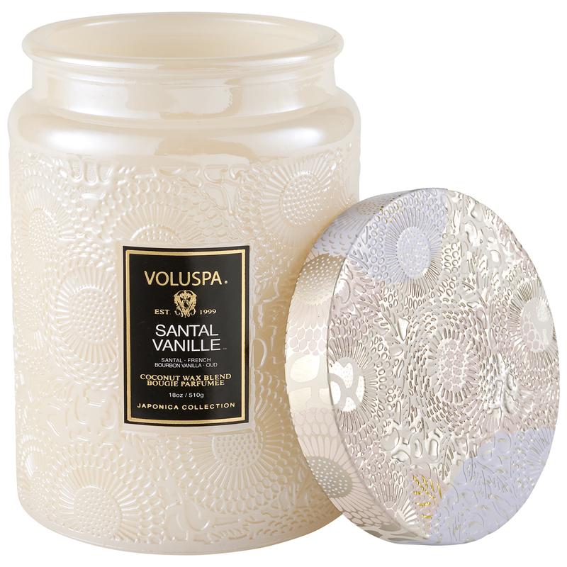 Voluspa Japonica Santal Vanille Large Jar Candle 18oz