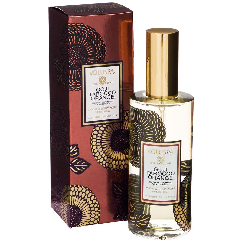 Voluspa Japonica Goji Tarocco Orange Room & Body Spray