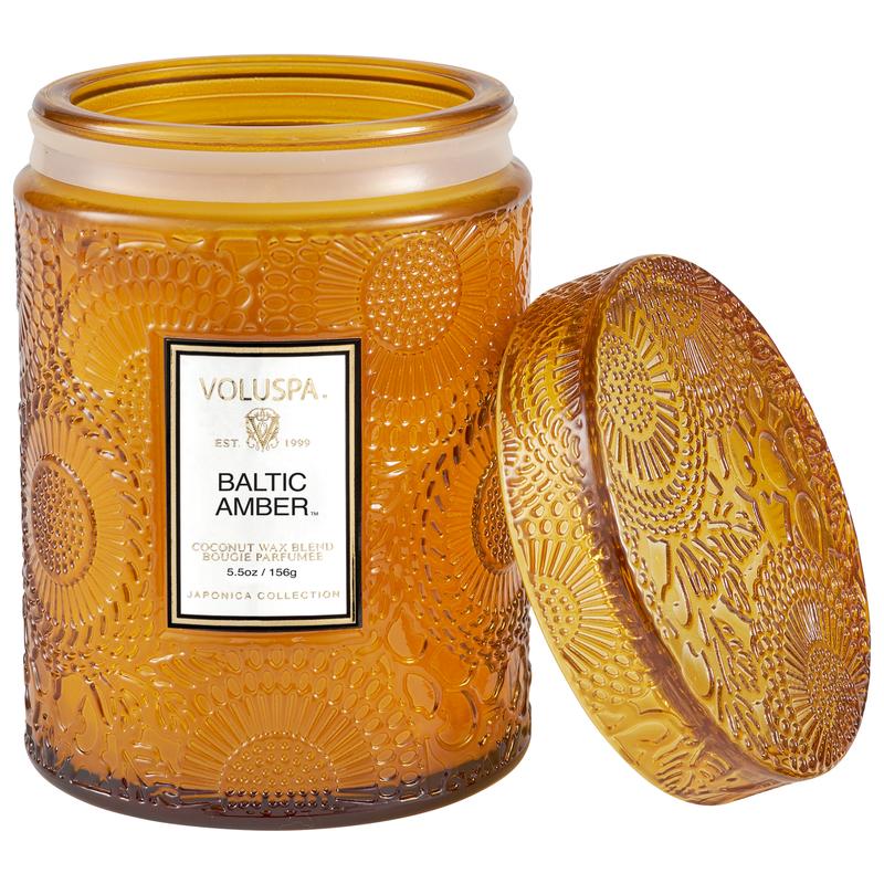 Voluspa Japonica Baltic Amber Small Jar Candle 5.5oz