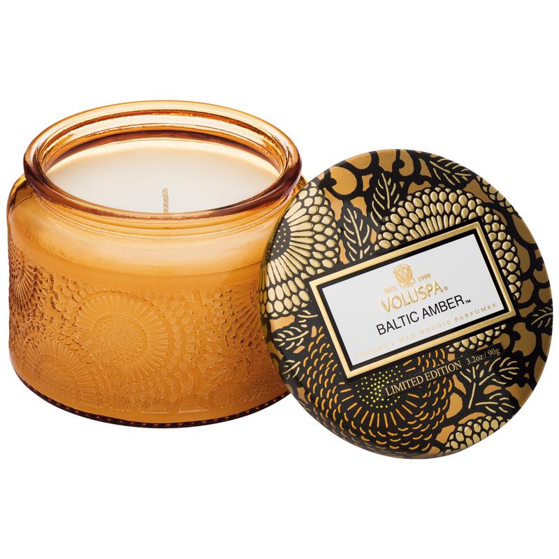 Voluspa Japonica Baltic Amber Petite Jar Candle 3.2oz