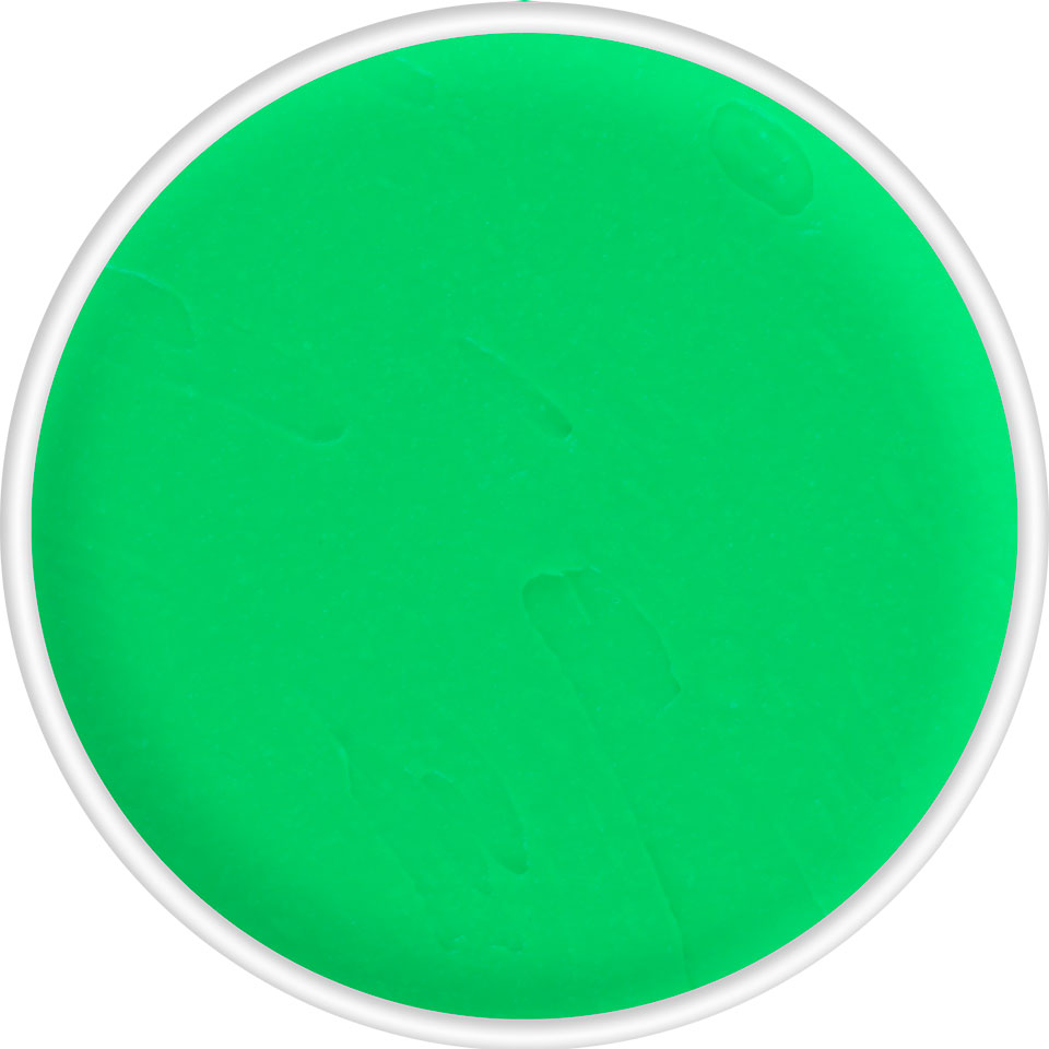 Kryolan Professional 5170 Aquacolor UV-Dayglow Refill - Green