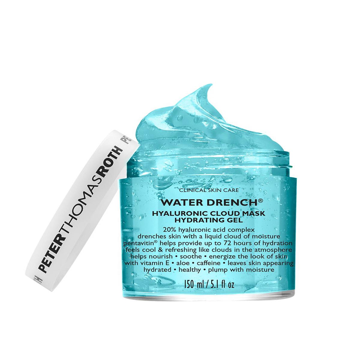 Peter Thomas Roth Water Drench Hyaluronic Cloud Mask Hydrating Gel 5oz