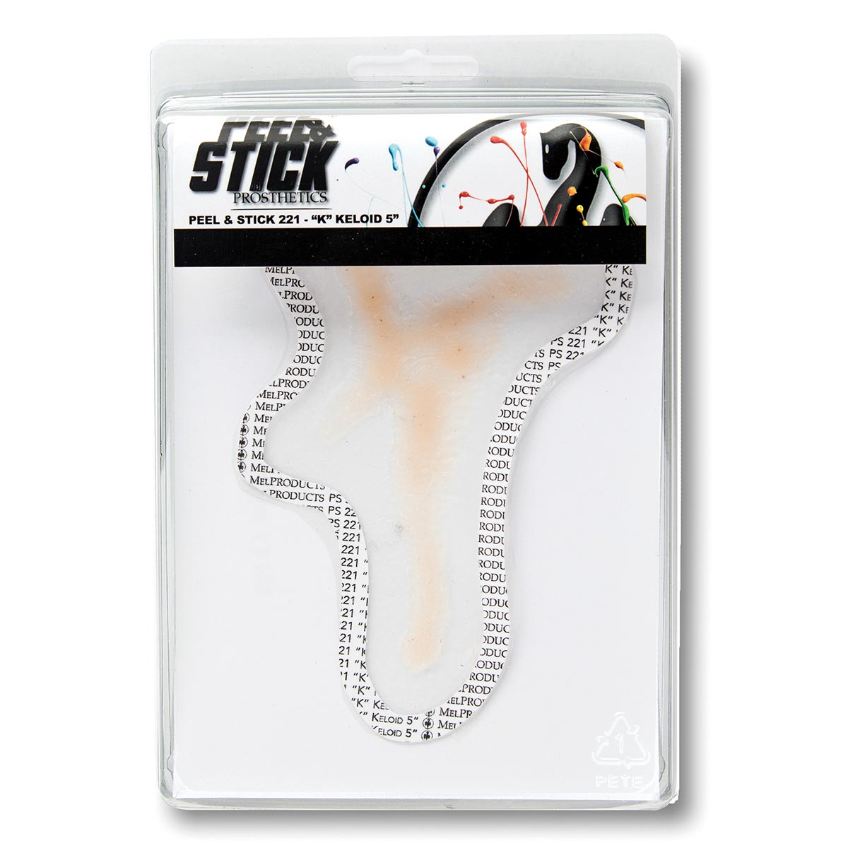 MEL Products Peel & Stick Prosthetics: 221 - K Keloid 5in