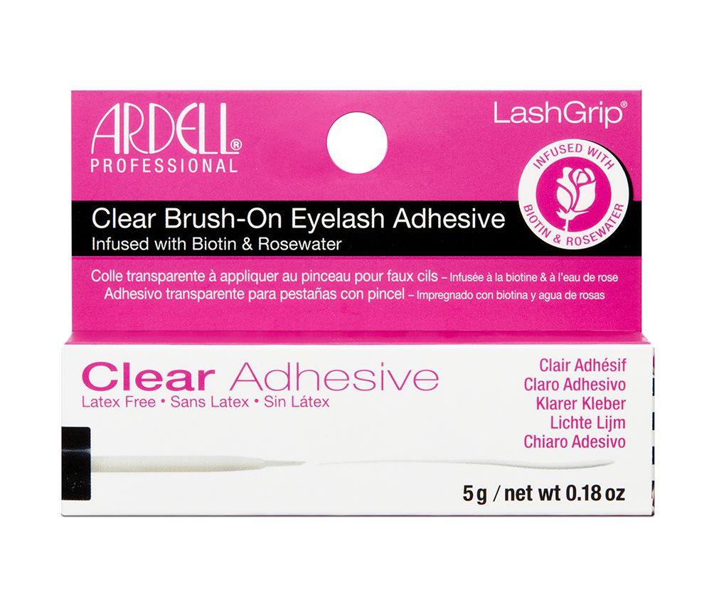 Ardell Lashgrip® Brush-On Adhesive Infused with Biotin & Rosewater - Clear