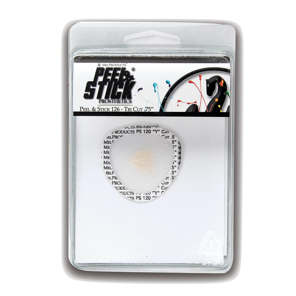 MEL Products Peel & Stick Prosthetics: 126 - Cut .75in