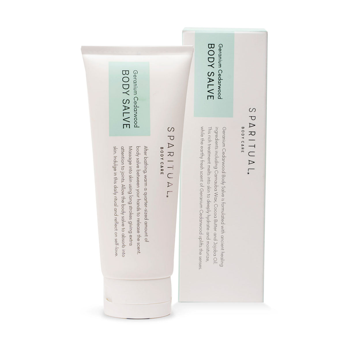 SPARITUAL Slow Beauty ® Body Salve Geranium Cedarwood 3.4oz