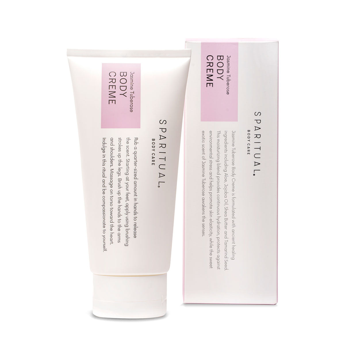 SPARITUAL Slow Beauty ® Body Creme Jasmine Tuberose 6oz