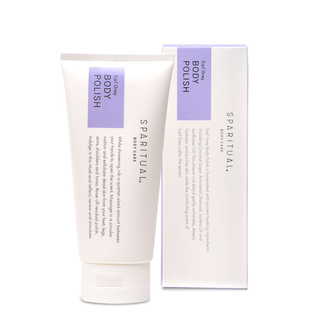 SPARITUAL Slow Beauty ® Body Polish Earl Grey 6oz