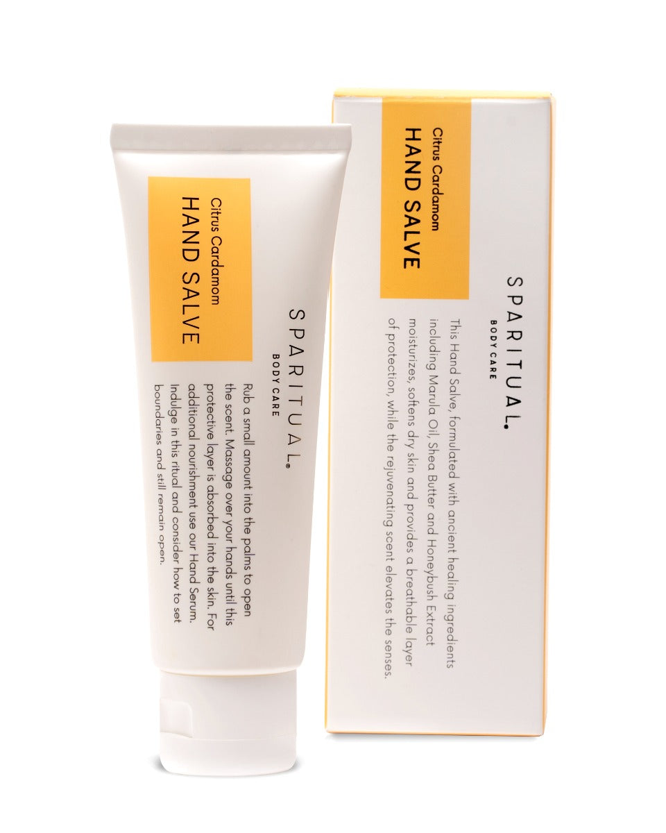 SPARITUAL Slow Beauty® Hand Salve Citrus Cardamom 1.5oz